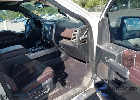 2016 Ford F-150 Platinum from USA, damaged, VIN 1FTEW1EG2GFA67237